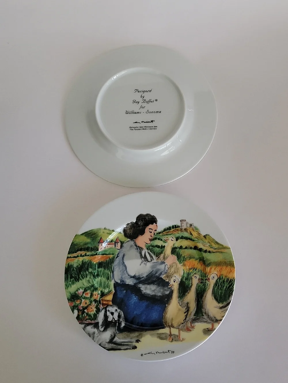 PERIGORD BY GUY BUFFET FOR WILLIAMS-SONOMA SALAD PLATES